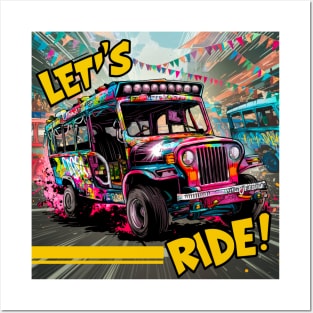 Let’s Ride Posters and Art